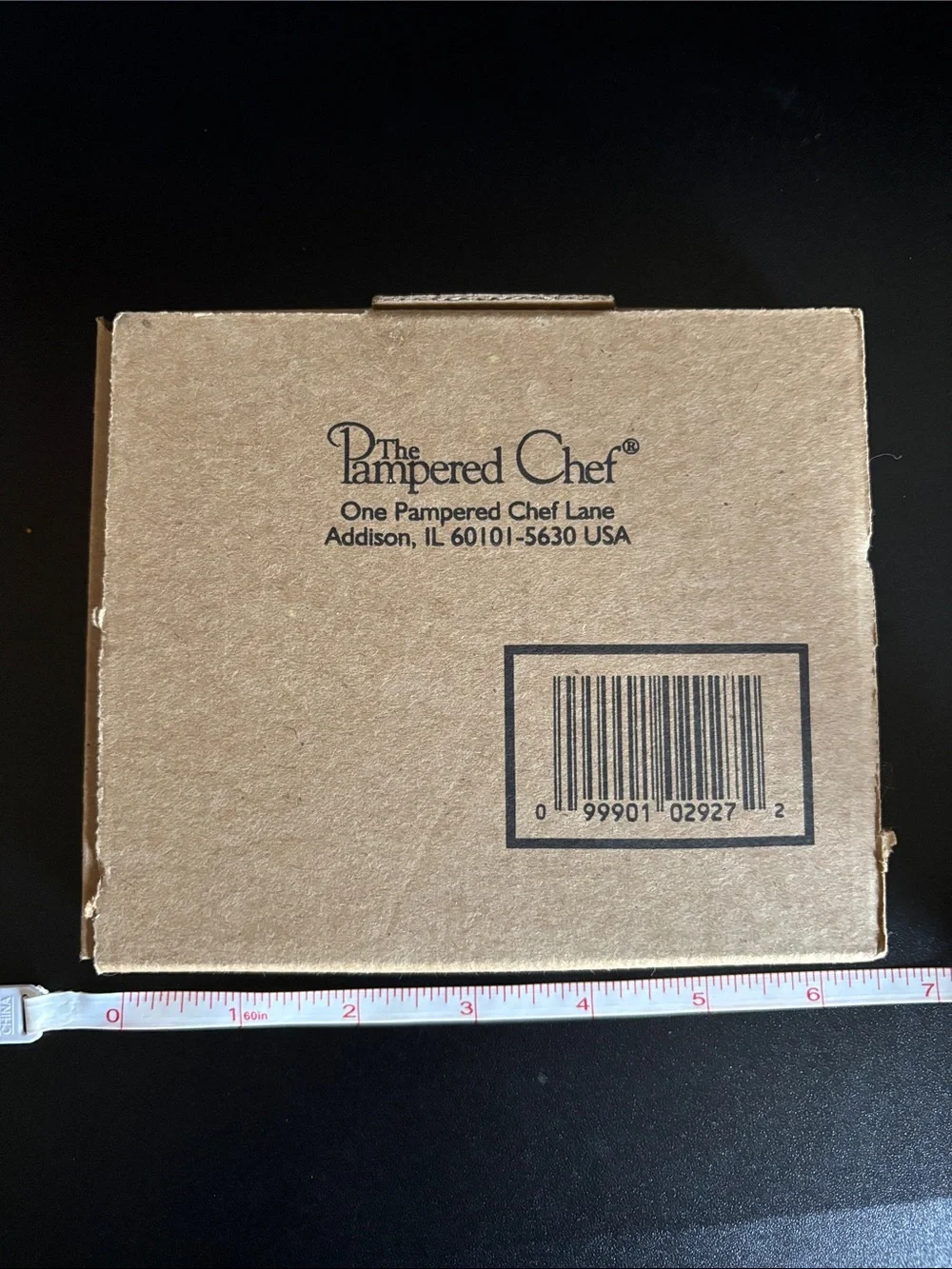 The Pampered Chef Beige Heart Autumn Wreath Stoneware Mold